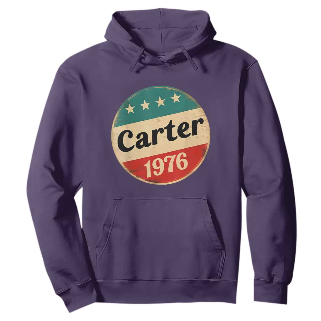 Jimmy Carter Supporter Hoodie 39th President U.S Presidential Election 1976 TS11 Purple Print Your Wear
