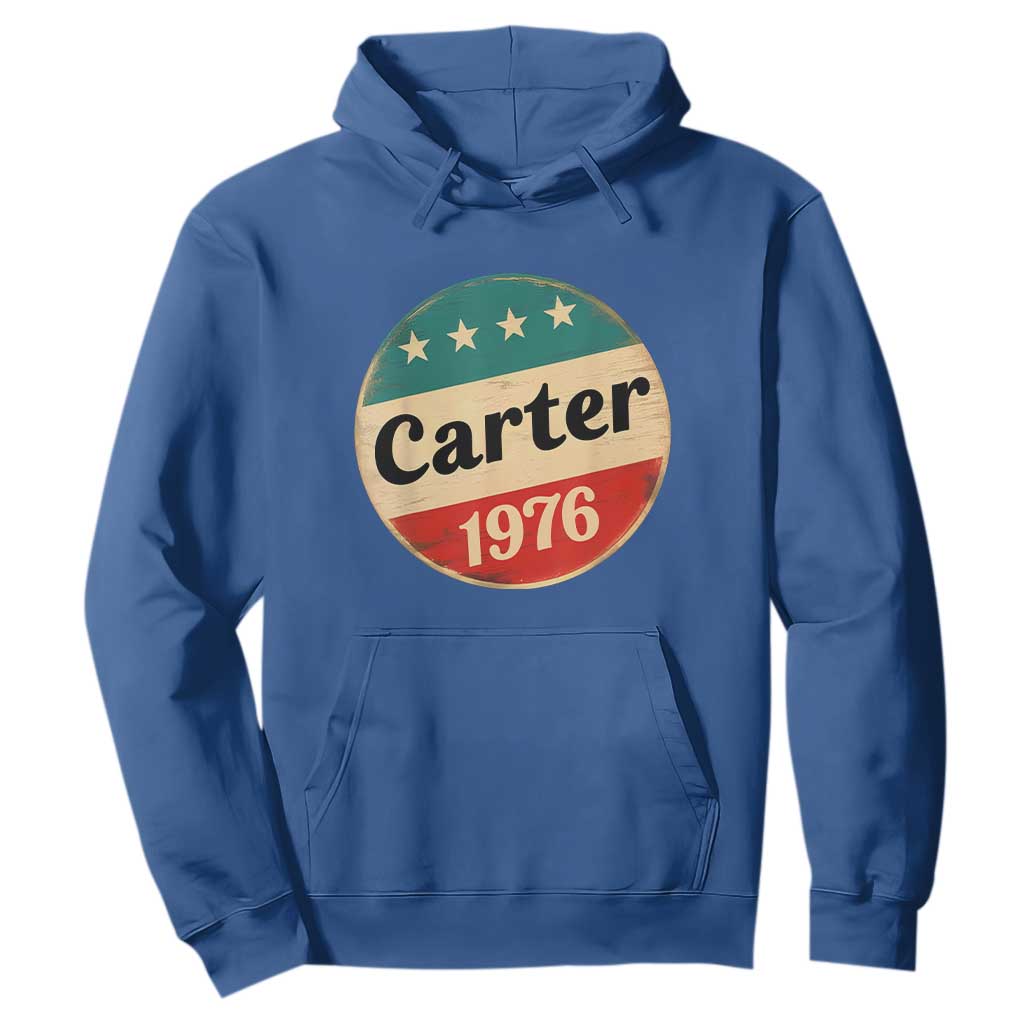 Jimmy Carter Supporter Hoodie 39th President U.S Presidential Election 1976 TS11 Royal Blue Print Your Wear