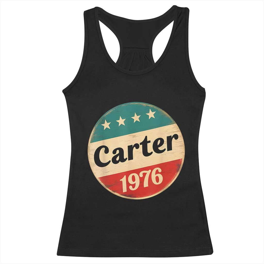 Jimmy Carter Supporter Racerback Tank Top 39th President U.S Presidential Election 1976 TS11 Black Print Your Wear
