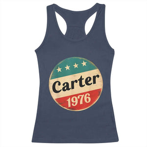 Jimmy Carter Supporter Racerback Tank Top 39th President U.S Presidential Election 1976 TS11 Navy Print Your Wear