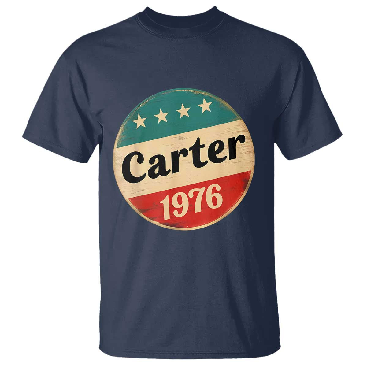 Jimmy Carter Supporter T Shirt 39th President U.S Presidential Election 1976 TS11 Navy Print Your Wear
