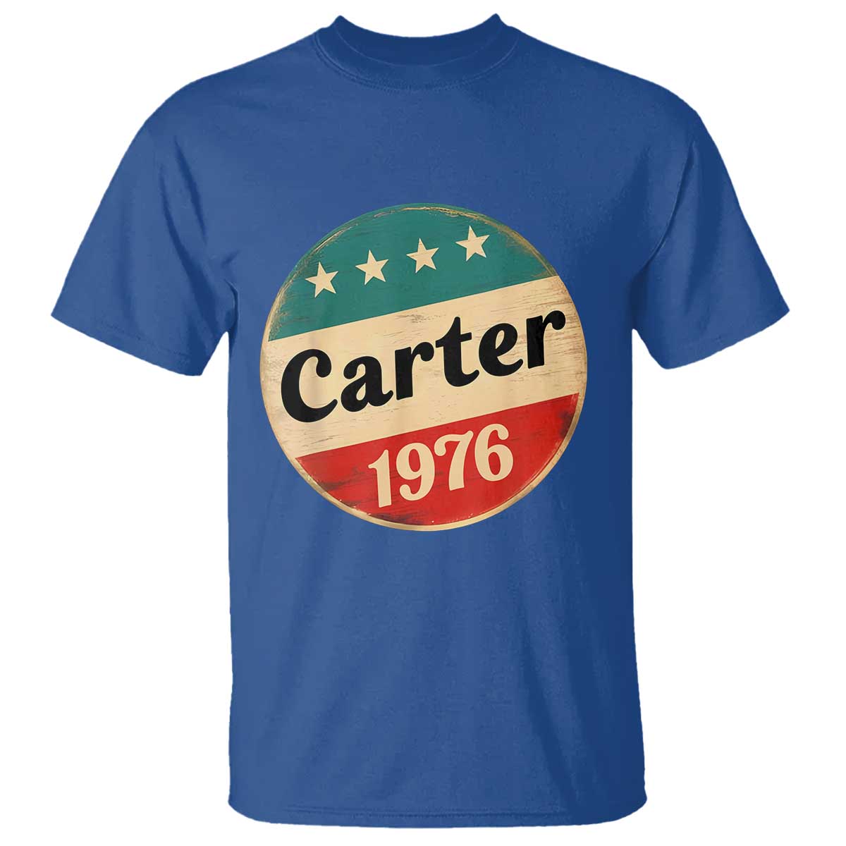 Jimmy Carter Supporter T Shirt 39th President U.S Presidential Election 1976 TS11 Royal Blue Print Your Wear