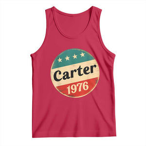 Jimmy Carter Supporter Tank Top 39th President U.S Presidential Election 1976 TS11 Red Print Your Wear