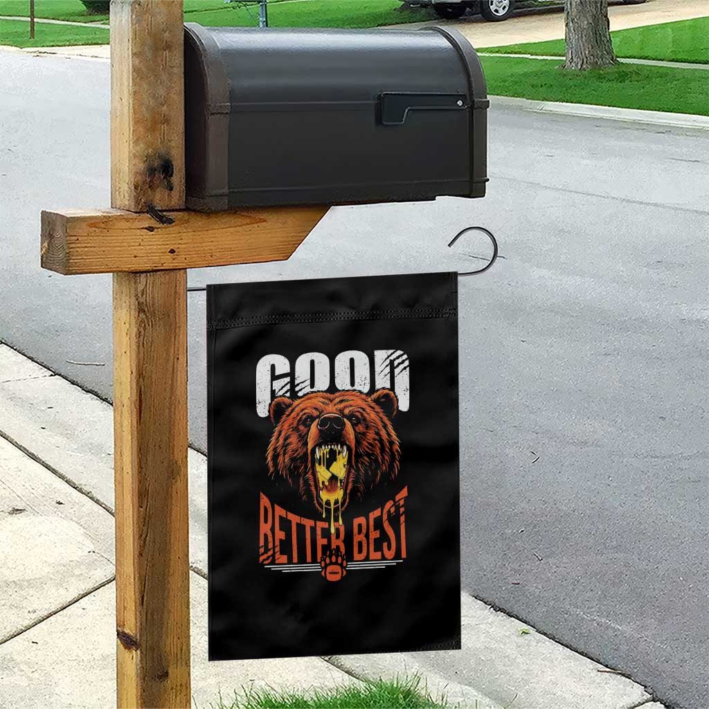 Funny Good Better Best Garden Flag BR Eating Cheese CFB Football Fans TS11 Print Your Wear