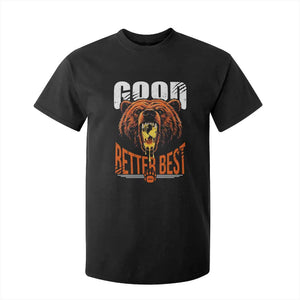Funny Good Better Best T Shirt For Kid BR Eating Cheese CFB Football Fans TS11 Black Print Your Wear