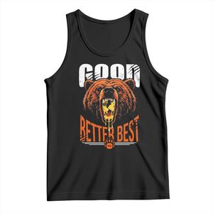 Funny Good Better Best Tank Top BR Eating Cheese CFB Football Fans TS11 Black Print Your Wear