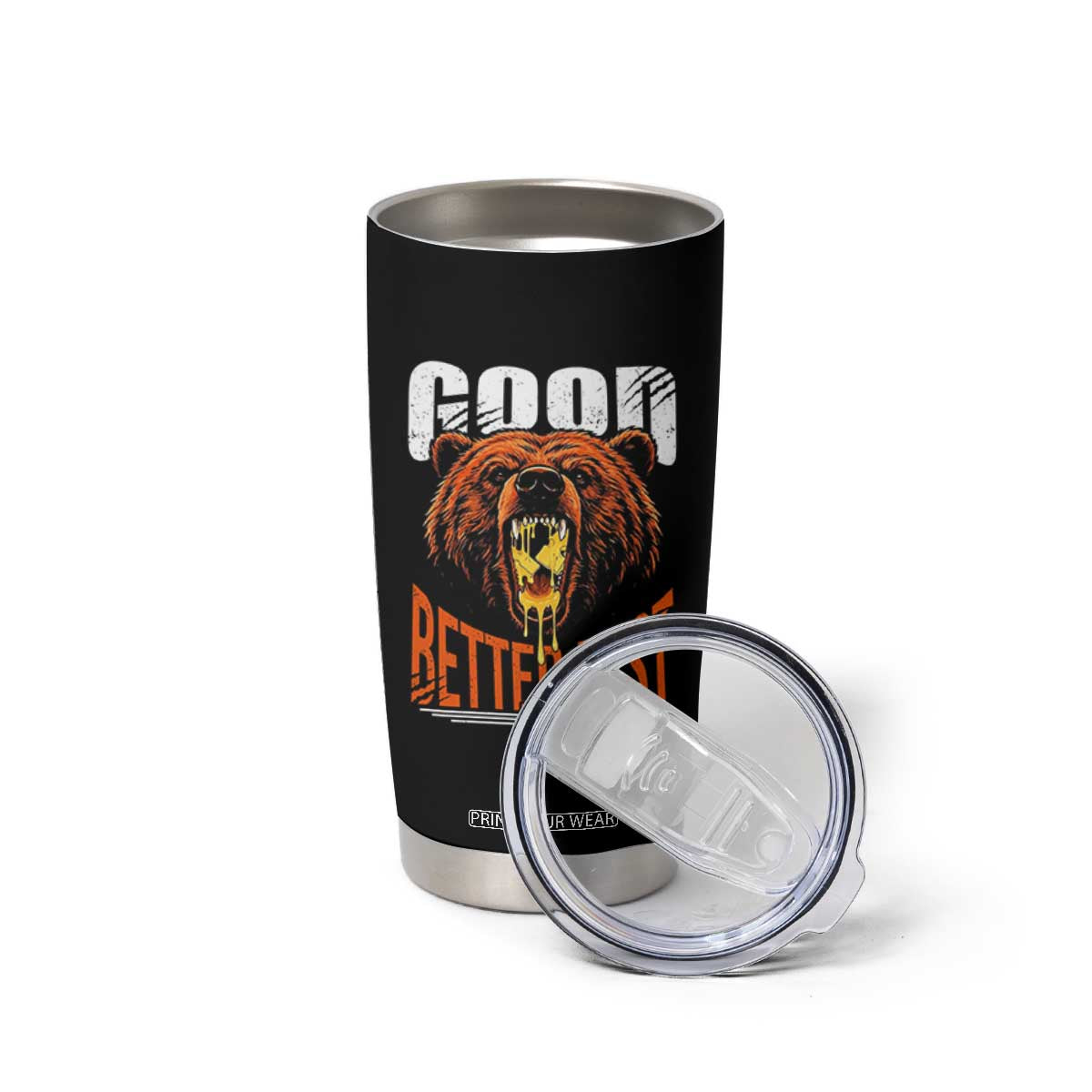 Funny Good Better Best Tumbler Cup BR Eating Cheese CFB Football Fans TS11 Print Your Wear