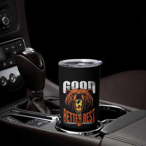 Funny Good Better Best Tumbler Cup BR Eating Cheese CFB Football Fans TS11 Print Your Wear