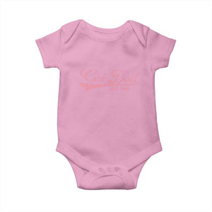 Girl Dad Est 2026 Baby Onesie Dad Of Girl 2026 Pink Baby Announcement TS11 Light Pink Print Your Wear