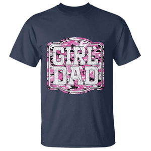Girl Dad T Shirt Pink Camo Hunting Daddy Father's Day TS11 Navy Print Your Wear