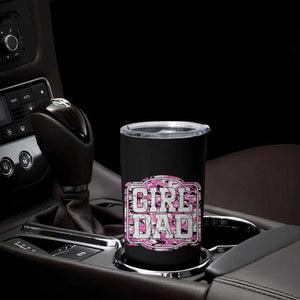 Girl Dad Tumbler Cup Pink Camo Hunting Daddy Father's Day TS11 Print Your Wear