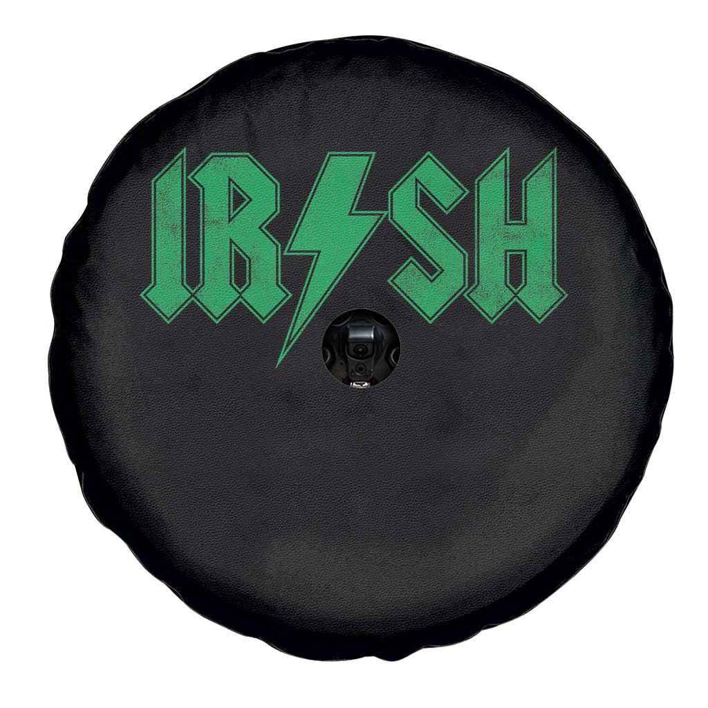 Funny Irish Rocker St Patrickss Day Lightning Bolt Rock and Roll Spare Tire Cover TS11 Print Your Wear