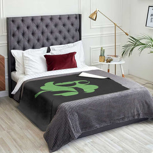 Funny St Patricks Day 67 Six Seven Meme Shamrock Throw Blanket TS11 Print Your Wear