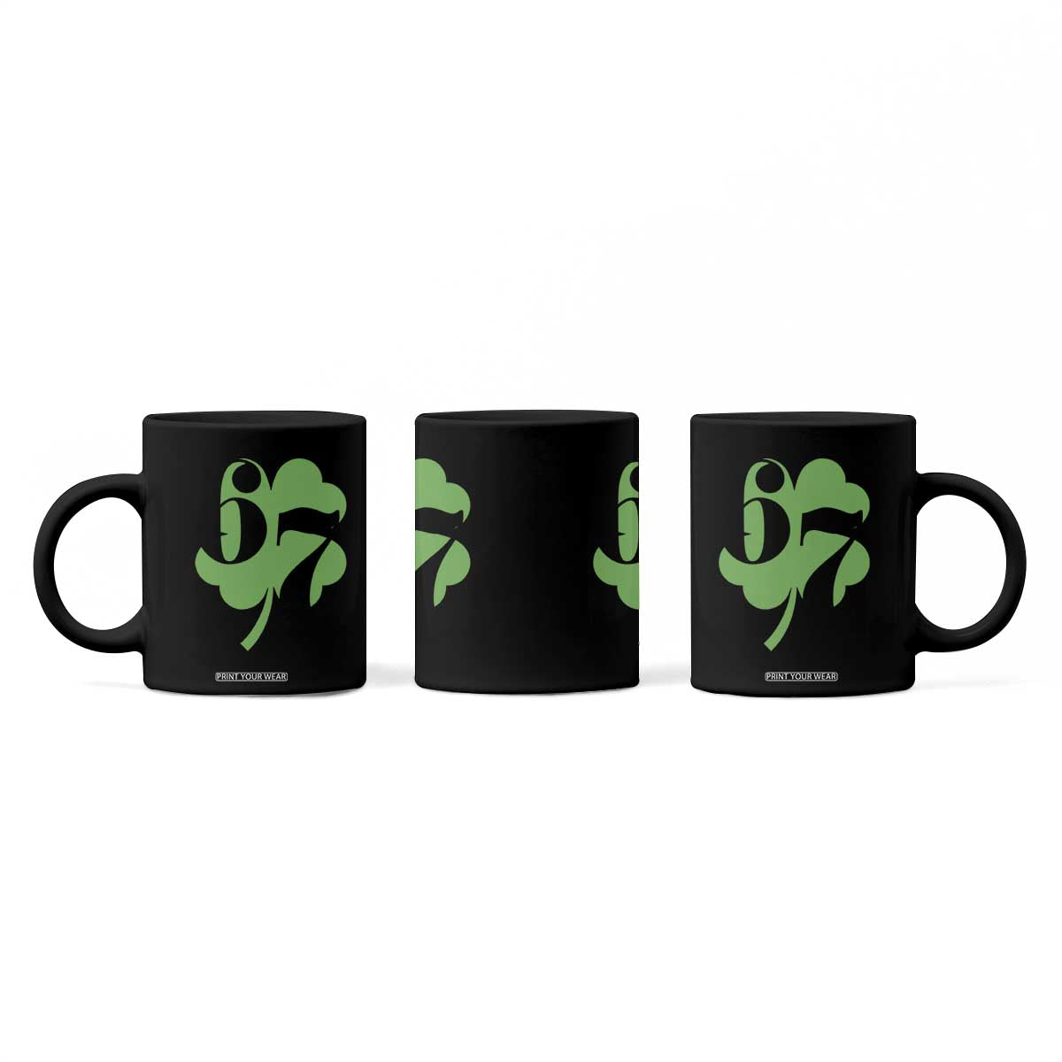 Funny St Patricks Day 67 Six Seven Meme Shamrock Coffee Mug TS11 Print Your Wear