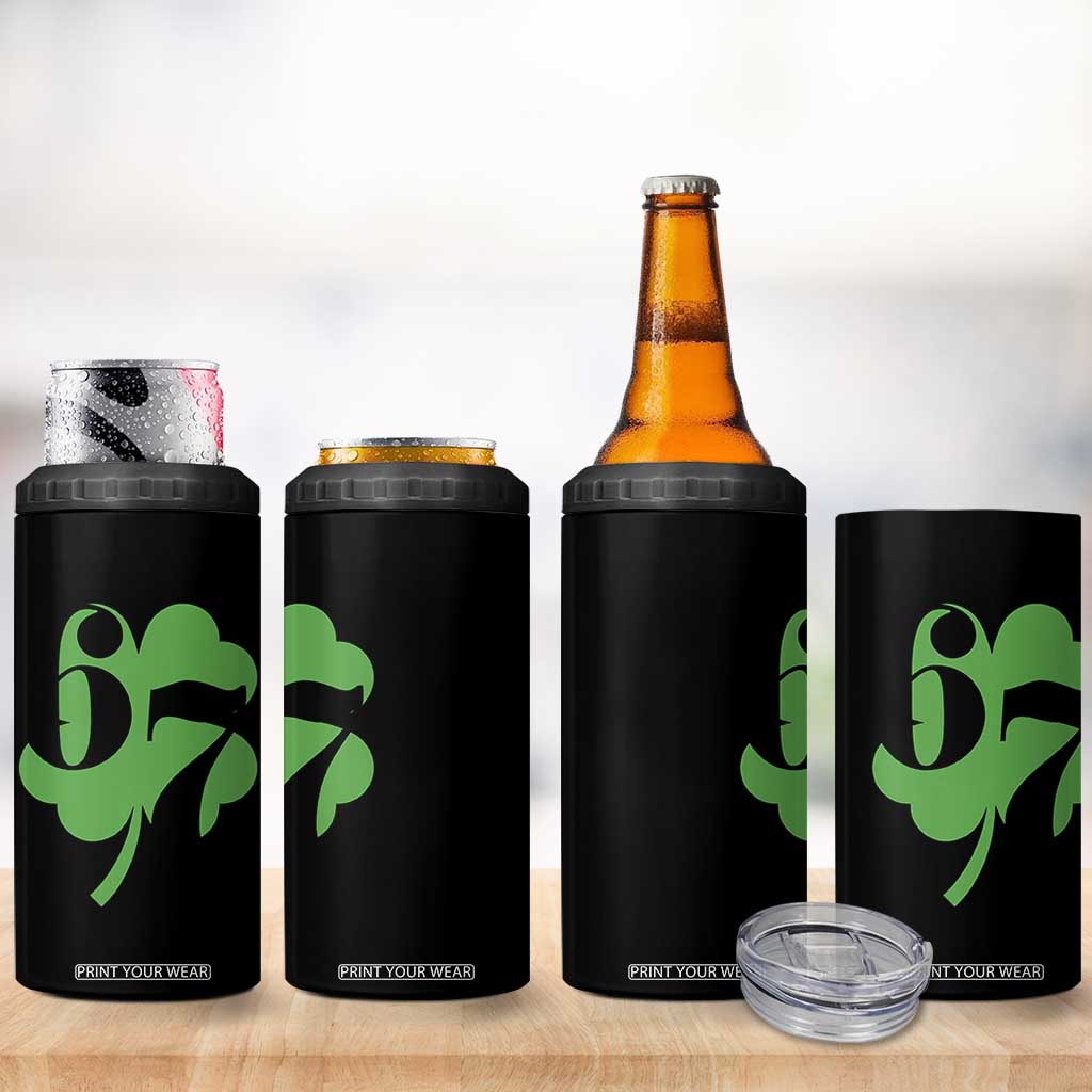 Funny St Patricks Day 67 Six Seven Meme Shamrock 4 in 1 Can Cooler Tumbler TS11 Print Your Wear