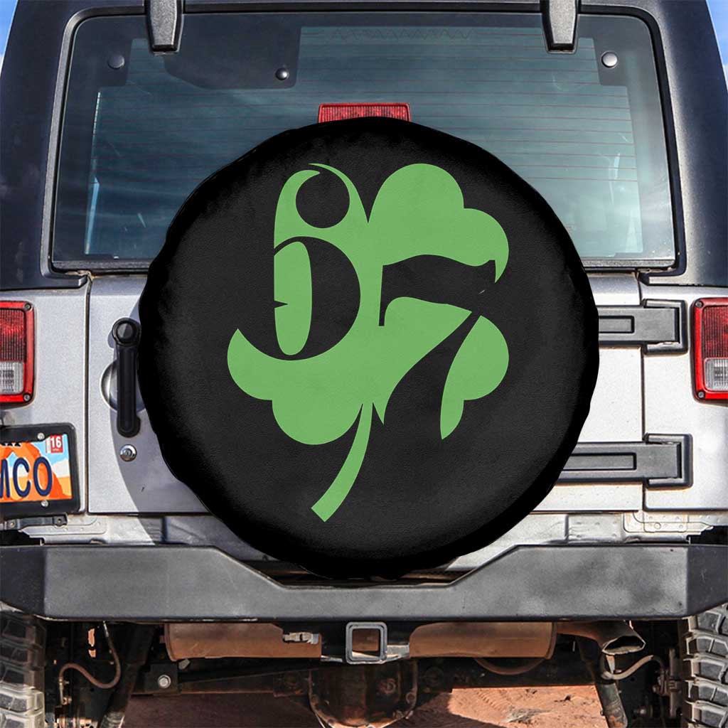 Funny St Patricks Day 67 Six Seven Meme Shamrock Spare Tire Cover TS11 No hole Black Print Your Wear