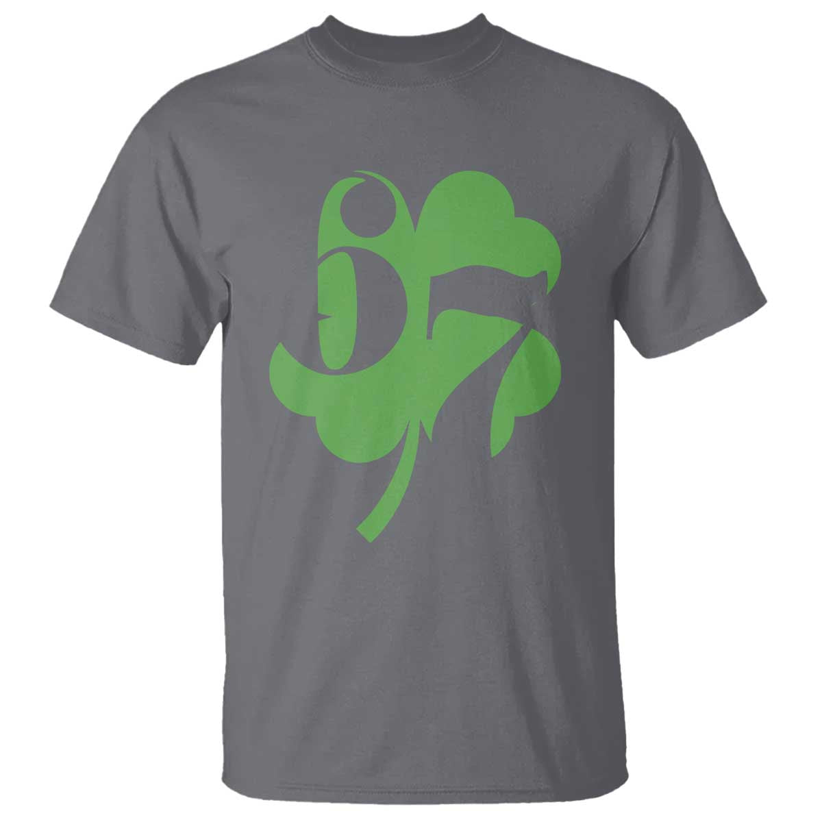 Funny St Patricks Day 67 Six Seven Meme Shamrock T Shirt TS11 Charcoal Print Your Wear