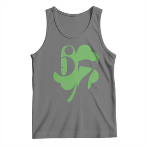 Funny St Patricks Day 67 Six Seven Meme Shamrock Tank Top TS11 Black Heather Print Your Wear