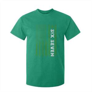 Six Seven 67 St Patricks Day Shamrock Vintage American Flag T Shirt For Kid TS11 Irish Green Print Your Wear