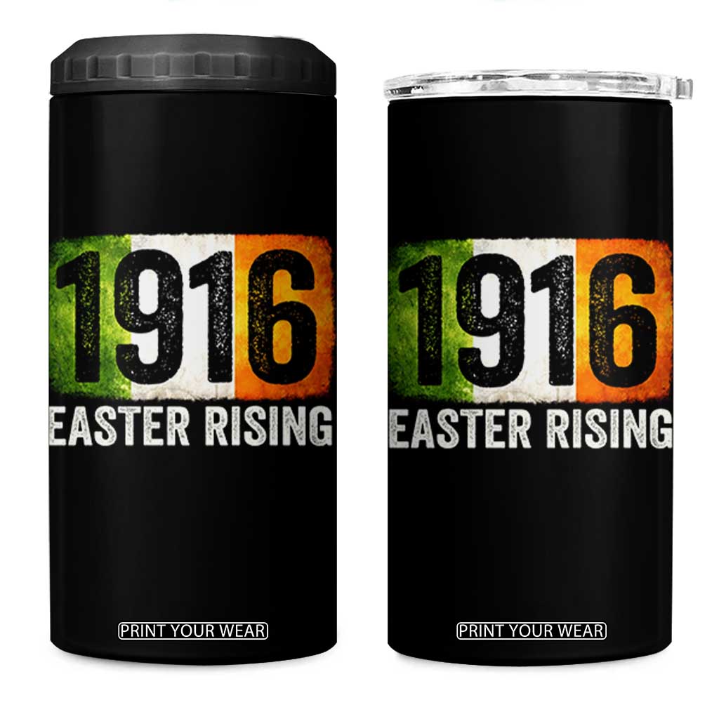 Ireland Easter Rising 1916 4 in 1 Can Cooler Tumbler Irish Rebellion Vintage Flag TS11 One Size: 16 oz Black Print Your Wear
