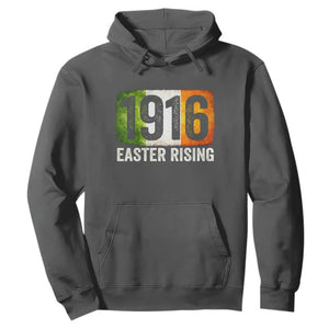 Ireland Easter Rising 1916 Hoodie Irish Rebellion Vintage Flag TS11 Dark Heather Print Your Wear