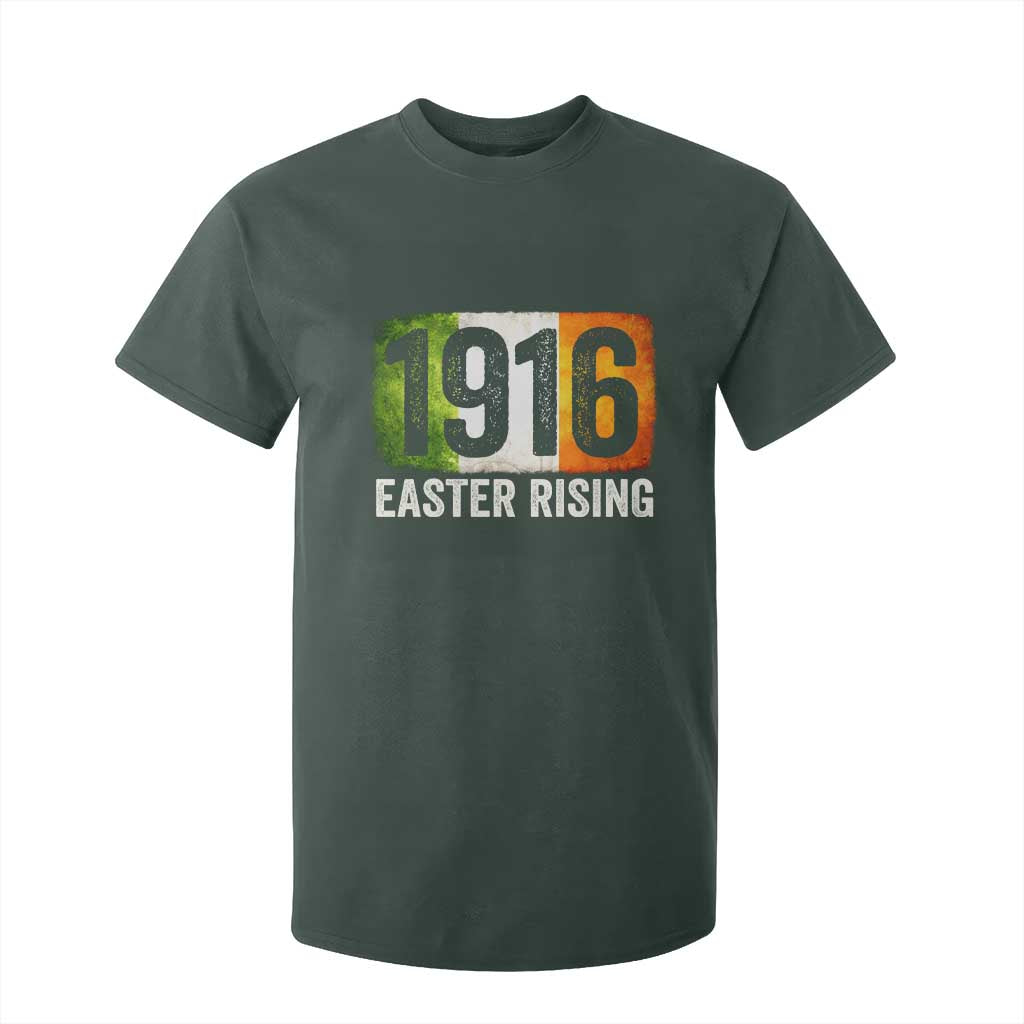 Ireland Easter Rising 1916 T Shirt For Kid Irish Rebellion Vintage Flag TS11 Dark Forest Green Print Your Wear
