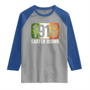 Ireland Easter Rising 1916 Raglan Shirt Irish Rebellion Vintage Flag TS11 Sport Gray Royal Print Your Wear