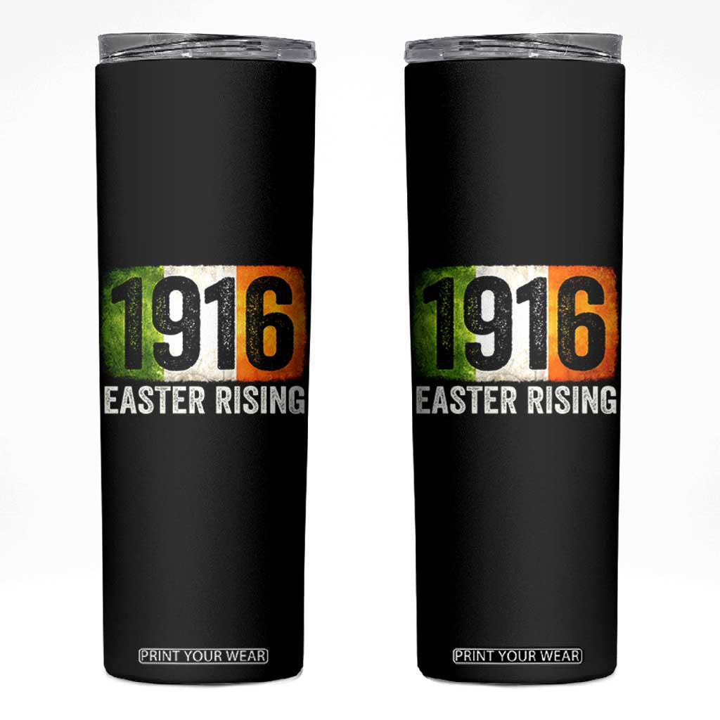 Ireland Easter Rising 1916 Skinny Tumbler Irish Rebellion Vintage Flag TS11 Black Print Your Wear