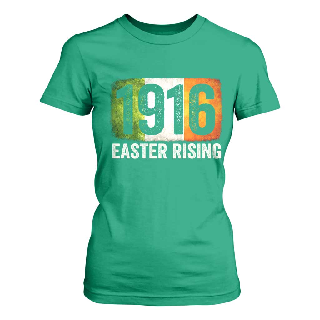 Ireland Easter Rising 1916 T Shirt For Women Irish Rebellion Vintage Flag TS11 Irish Green Print Your Wear