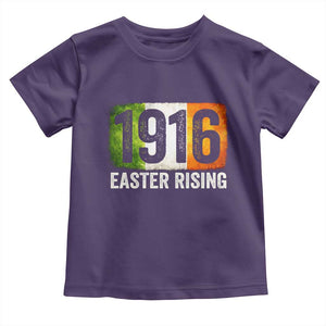 Ireland Easter Rising 1916 Toddler T Shirt Irish Rebellion Vintage Flag TS11 Purple Print Your Wear