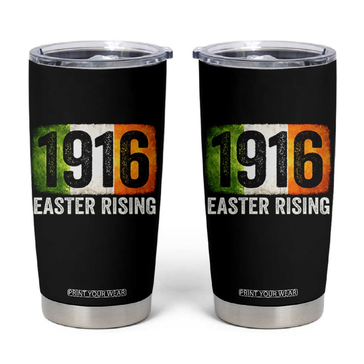 Ireland Easter Rising 1916 Tumbler Cup Irish Rebellion Vintage Flag TS11 Black Print Your Wear