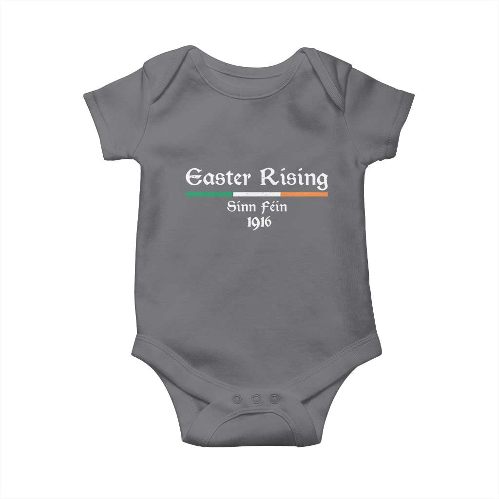 Easter Rising Sinn Fein 1916 Baby Onesie Irish War Of Independence TS11 Charcoal Print Your Wear
