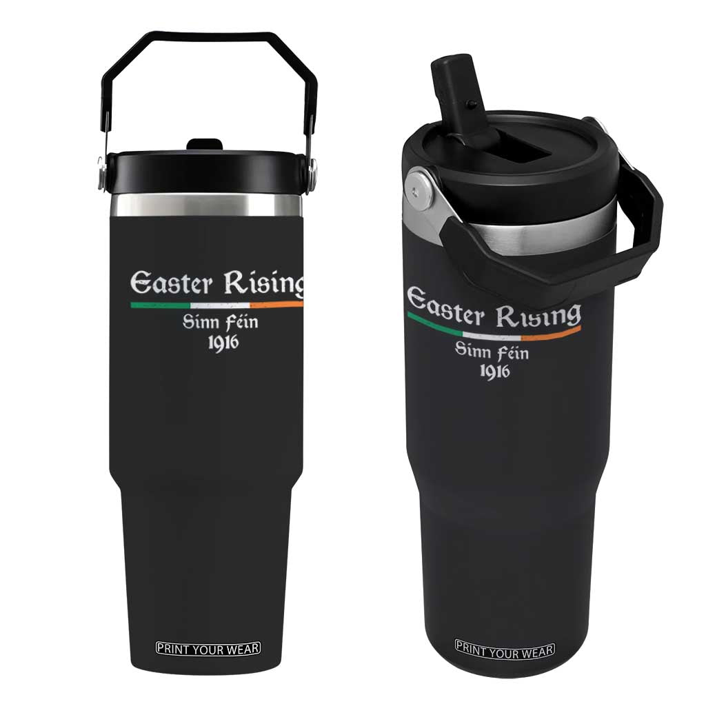 Easter Rising Sinn Fein 1916 Flip Straw Tumbler Irish War Of Independence TS11 One Size: 30 oz Black Print Your Wear