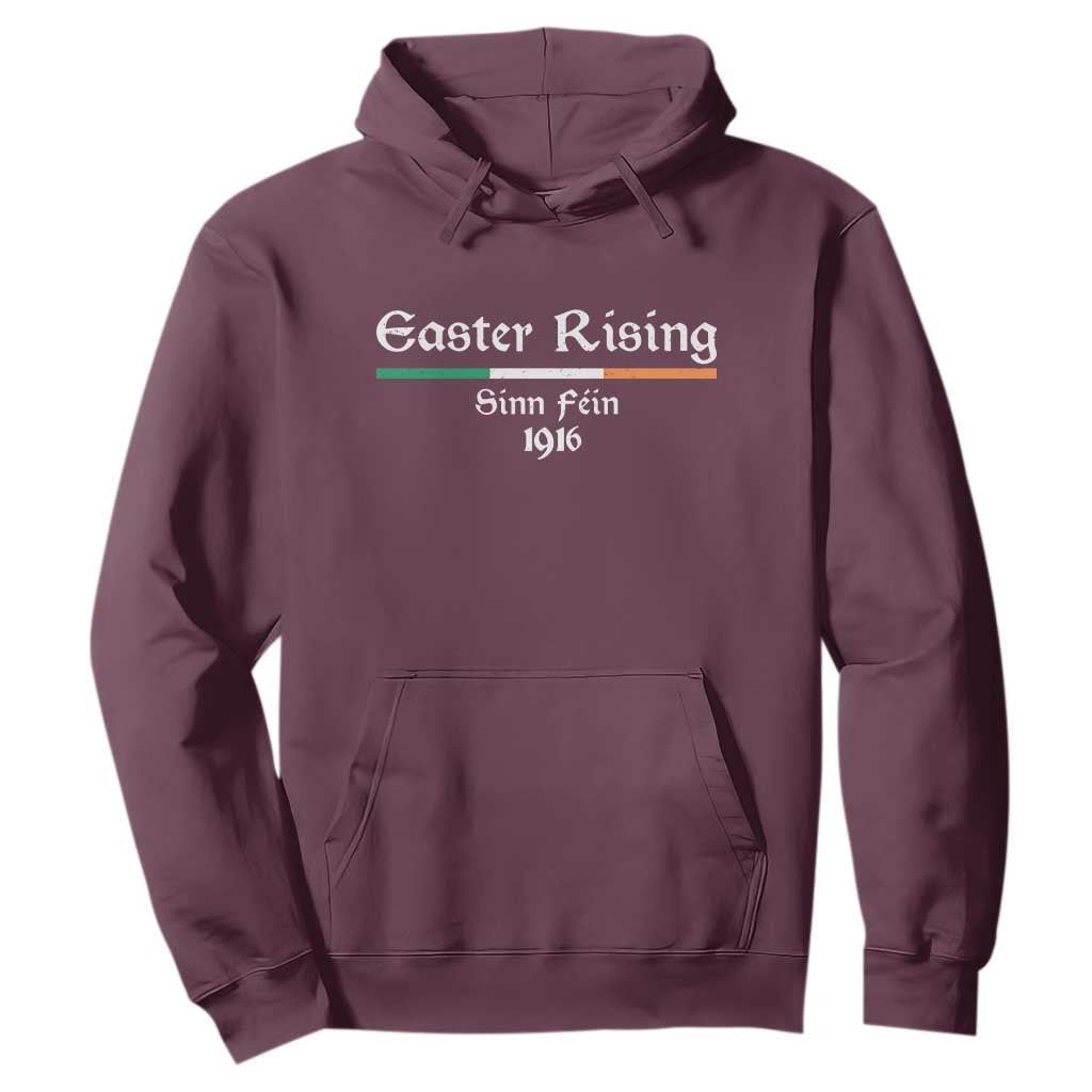 Easter Rising Sinn Fein 1916 Hoodie Irish War Of Independence TS11 Maroon Print Your Wear