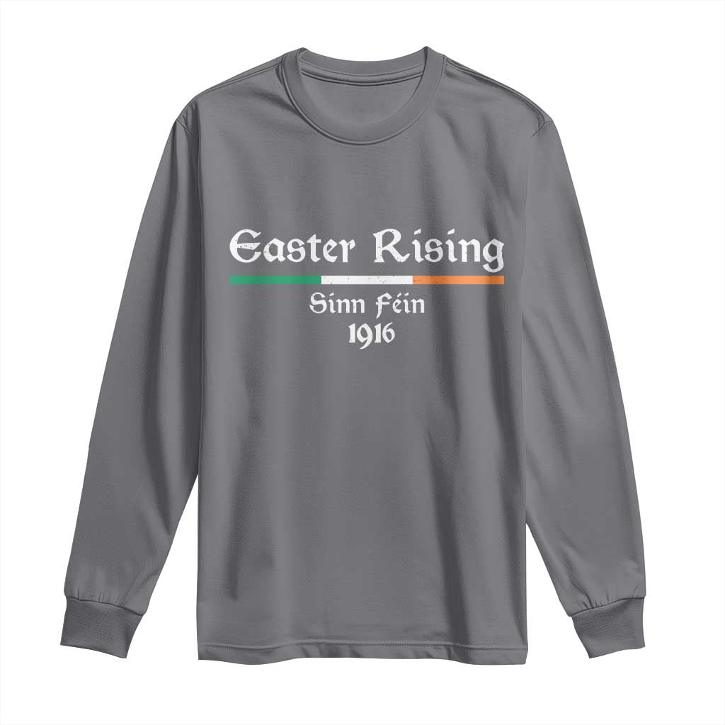 Easter Rising Sinn Fein 1916 Long Sleeve Shirt Irish War Of Independence TS11 Charcoal Print Your Wear