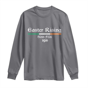 Easter Rising Sinn Fein 1916 Long Sleeve Shirt Irish War Of Independence TS11 Charcoal Print Your Wear