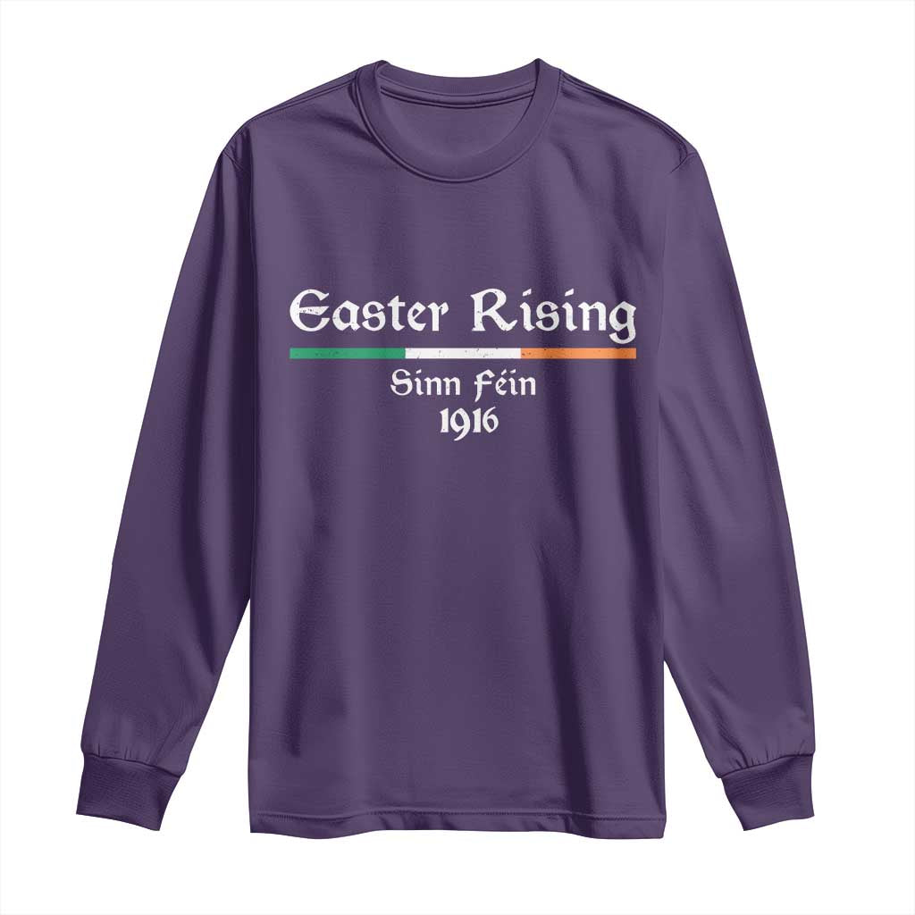 Easter Rising Sinn Fein 1916 Long Sleeve Shirt Irish War Of Independence TS11 Purple Print Your Wear