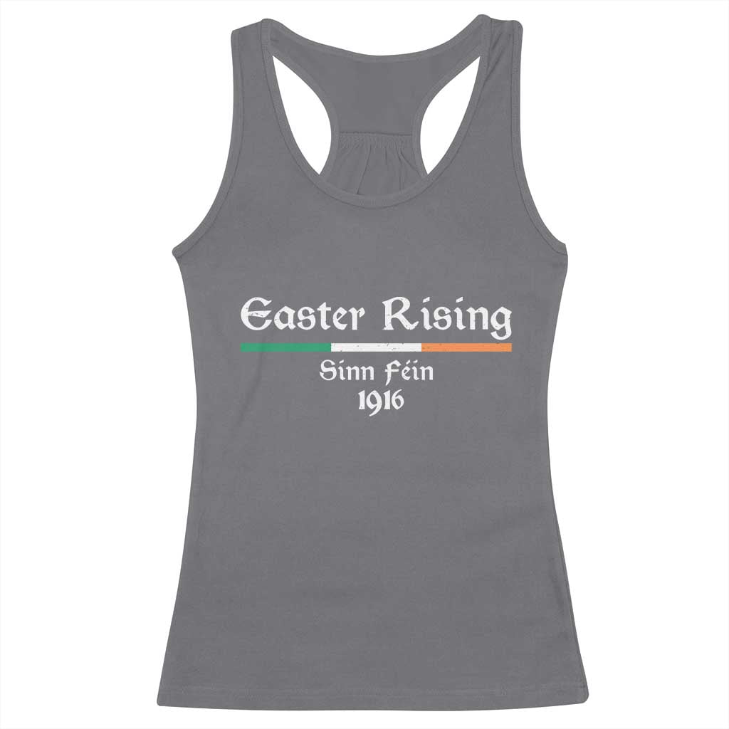 Easter Rising Sinn Fein 1916 Racerback Tank Top Irish War Of Independence TS11 Charcoal Print Your Wear