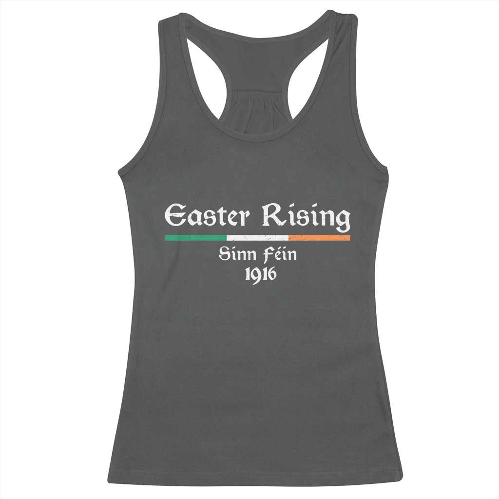 Easter Rising Sinn Fein 1916 Racerback Tank Top Irish War Of Independence TS11 Dark Heather Print Your Wear