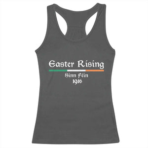 Easter Rising Sinn Fein 1916 Racerback Tank Top Irish War Of Independence TS11 Dark Heather Print Your Wear