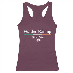 Easter Rising Sinn Fein 1916 Racerback Tank Top Irish War Of Independence TS11 Maroon Print Your Wear