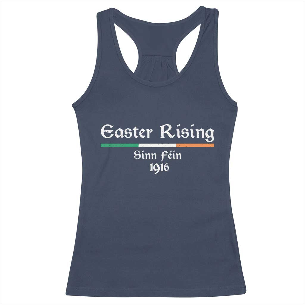 Easter Rising Sinn Fein 1916 Racerback Tank Top Irish War Of Independence TS11 Navy Print Your Wear