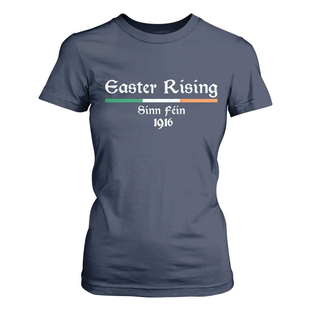 Easter Rising Sinn Fein 1916 T Shirt For Women Irish War Of Independence TS11 Navy Print Your Wear