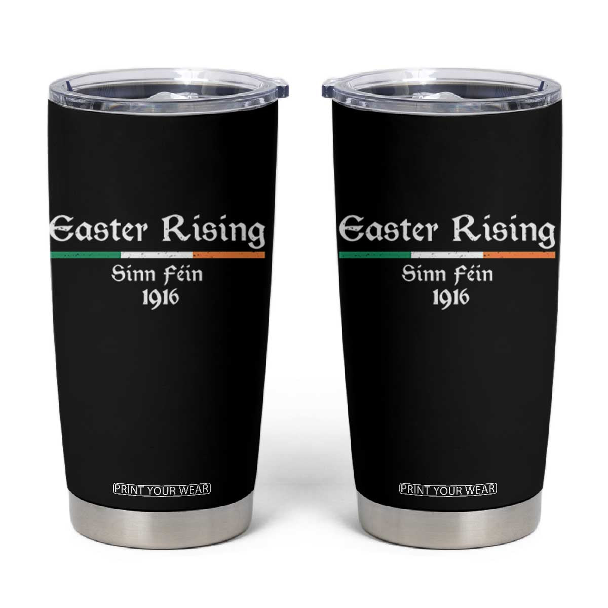 Easter Rising Sinn Fein 1916 Tumbler Cup Irish War Of Independence TS11 Black Print Your Wear