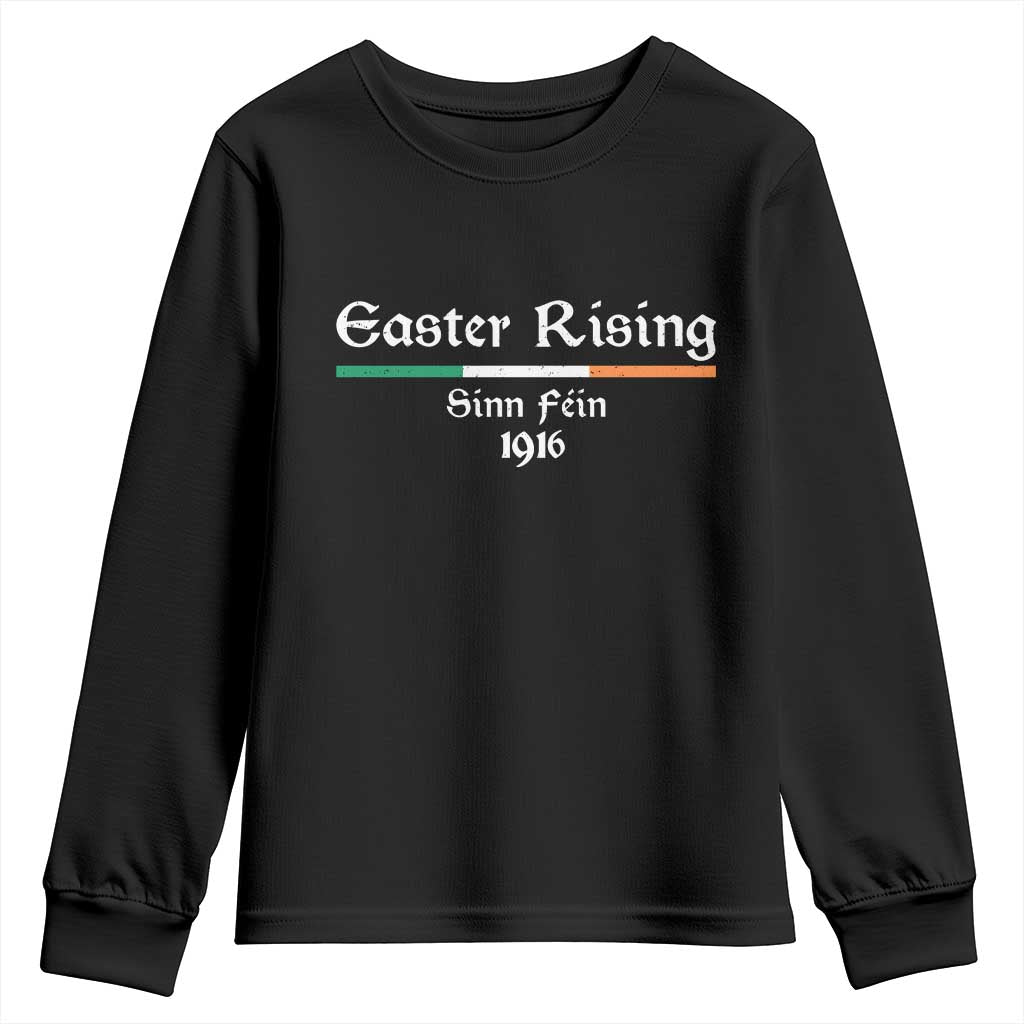 Easter Rising Sinn Fein 1916 Youth Sweatshirt Irish War Of Independence TS11 Black Print Your Wear