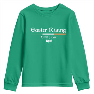 Easter Rising Sinn Fein 1916 Youth Sweatshirt Irish War Of Independence TS11 Irish Green Print Your Wear