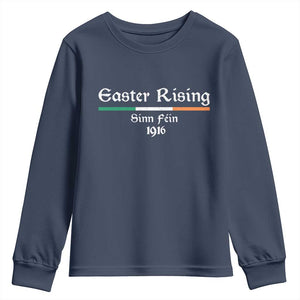 Easter Rising Sinn Fein 1916 Youth Sweatshirt Irish War Of Independence TS11 Navy Print Your Wear