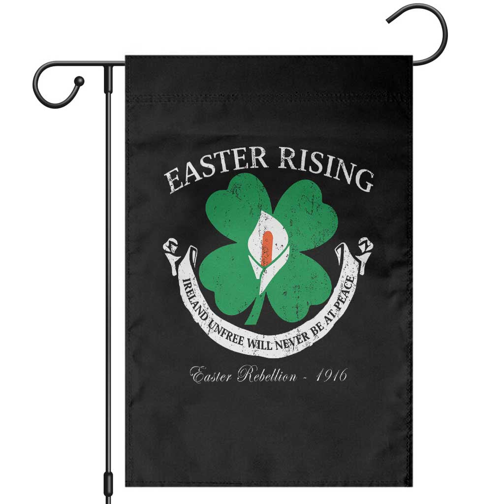 Easter Rising Garden Flag Ireland Unfree Will Never Be At Peace 1916 Irish Rebellions TS11 Black Print Your Wear