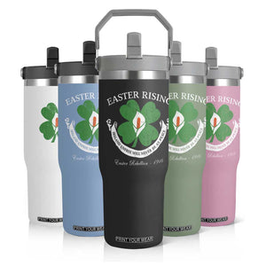 Easter Rising Flip Straw Tumbler Ireland Unfree Will Never Be At Peace 1916 Irish Rebellions TS11 Print Your Wear