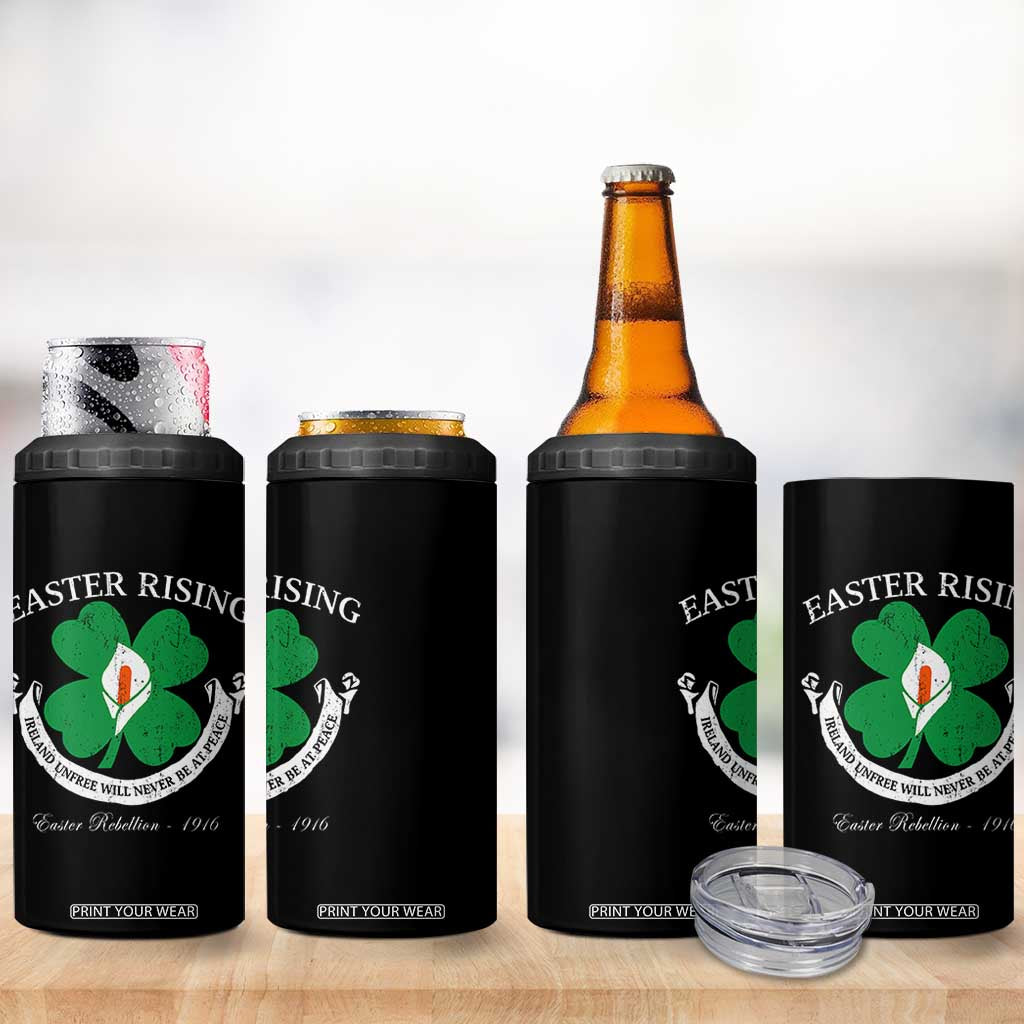Easter Rising 4 in 1 Can Cooler Tumbler Ireland Unfree Will Never Be At Peace 1916 Irish Rebellions TS11 Print Your Wear